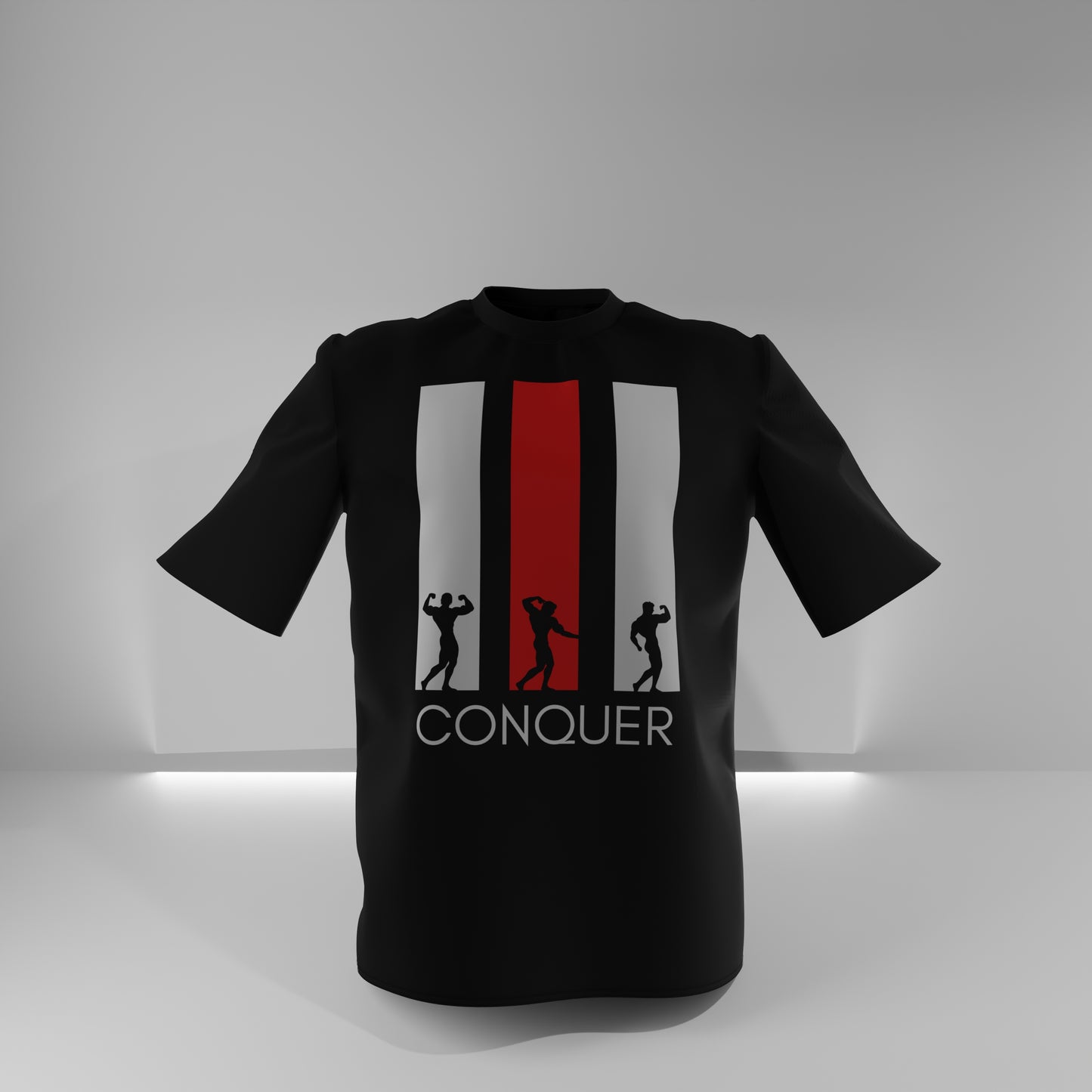 CONQUER Tee – Unleash Raw Power