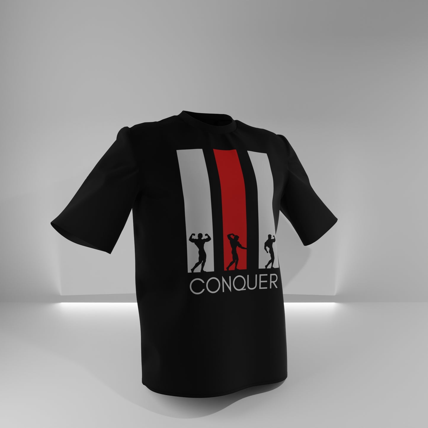 CONQUER Tee – Unleash Raw Power