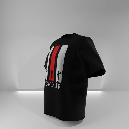 CONQUER Tee – Unleash Raw Power