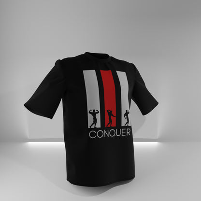 CONQUER Tee – Unleash Raw Power
